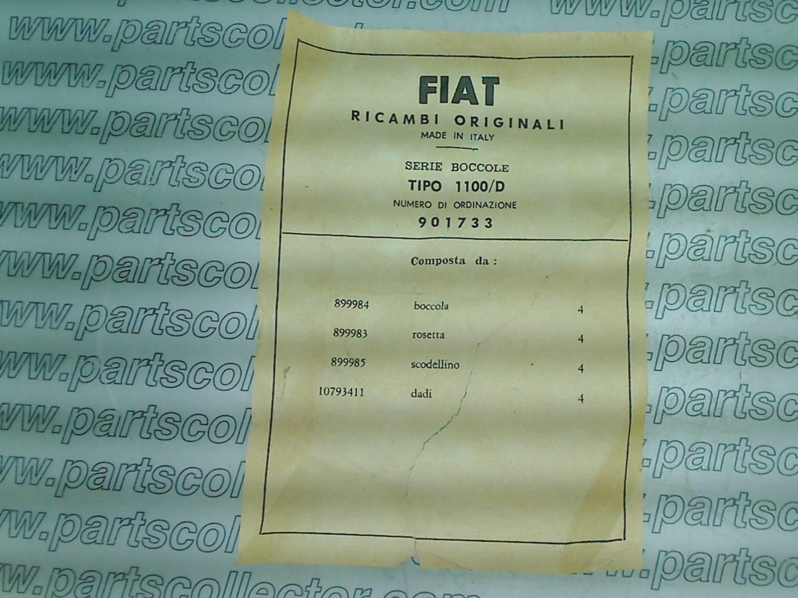 FIAT 901733 Suspension code 8114 compatible with: FIAT 1100 - additional view